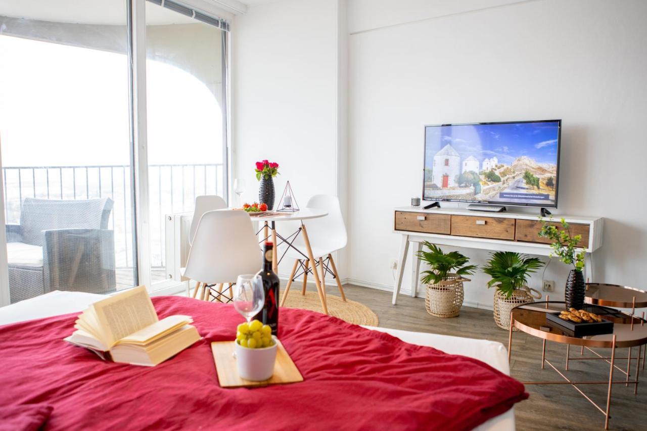 Modernes Apartment Mit Tollem Blick Ueber Die Stadt 아우크스부르크 외부 사진